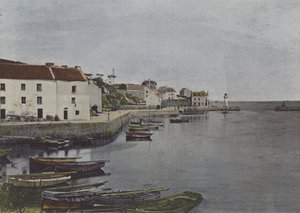 Hafen von Sauzon, auf Belle-Île von (after) French Photographer