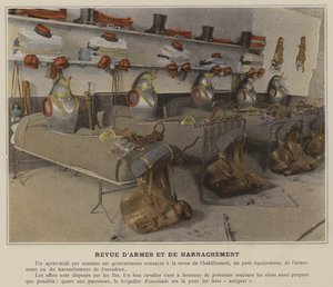 Waffen- und Geschirrinspektion von (after) French Photographer