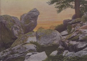 Felsen des Mont Ussy von (after) French Photographer