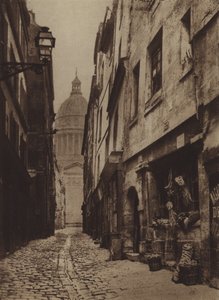 Rue des Carmes und Rue Valette von (after) French Photographer