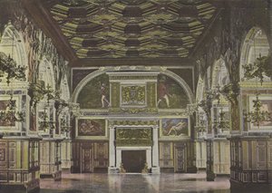Salle Henri II von (after) French Photographer