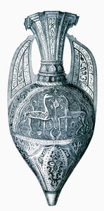 Lustervase des 14. Jahrhunderts aus der Alhambra, Granada