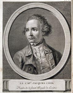 Kapitän James Cook, Mitglied der Royal Society of London von (after) French School