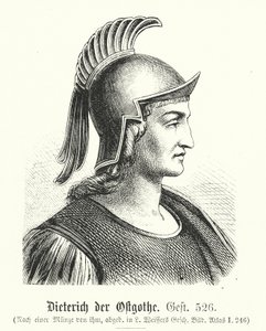 Dieterich der Ostgote, 454-526, Theoderich von (after) German School