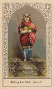 Ludwig das Kind, König von Ostfranken von (after) German School