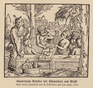 Gemischtes Spa-Baden mit Festessen und Musik