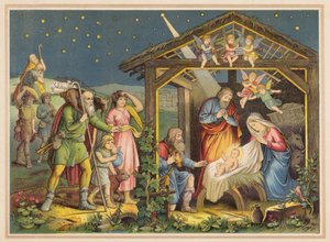 Die Geburt Christi von (after) German School