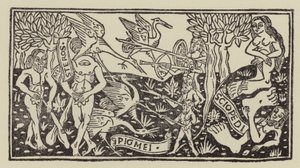 Fabelhafte Männer und Monster der Inder von (after) Italian School