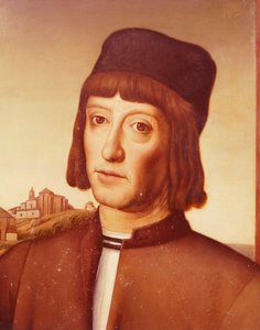 Porträt von Martin Alonso Pinzon (Palos de la Frontera) von (after) Spanish School