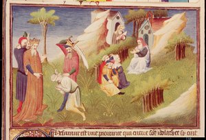 Eine Hinrichtung in Afghanistan, ca. 1410-12