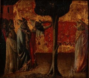 Das Begräbnis des heiligen Zenobius von (attr.) Arcangelo di Cola da Camerino
