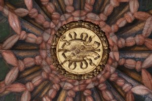 Detail des Gewölbes