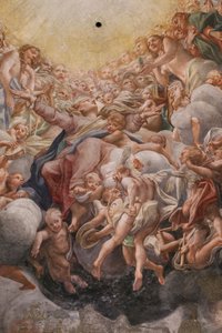 Jungfrau zwischen Adam und Eva (Detail) von (c.1489 1534) Correggio