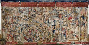 Der Trojanische Krieg: Die Zerstörung von Troja, ca. 1470
