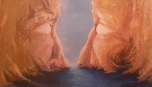 Felsen in der brandung von Phantalis