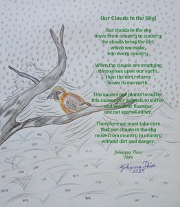 Unsere Wolken am Himmel! von Johanna Thier