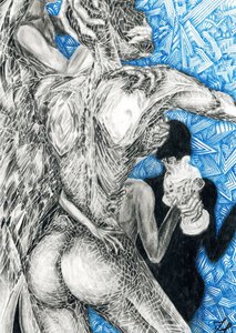 Menschliches Mosaik von Phantalis