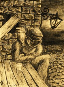 schlafender Squatter