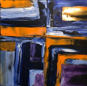 Komplementär Orange Blau 2