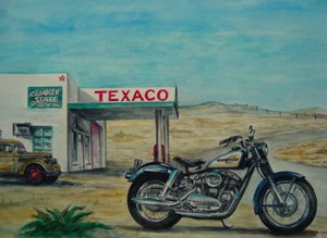 Harley Davidson Sportster 1959 von Jörg-Peter Rabe