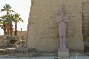 Luxor-Tempel, antike ägyptische Architektur in Luxor von Albert Mansour