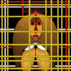 Lockdown (Ia) - (aus der Serie Animal Rationale) von Alexander Eibach