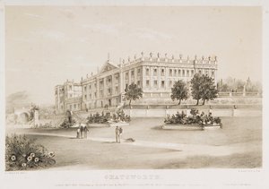 Chatsworth House, Derbyshire, 1839