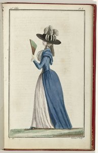 Cabinet des Modes ou les Modes Nouvelles, 15. August 1786, pl. I