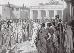 Kongress der peloponnesischen Staaten in Sparta, 432 v. Chr. von A.C. Weatherstone