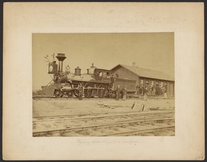Wyoming Station Lokomotive 23 auf Hauptstrecke [Wyoming]