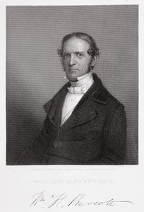 William Hickling Prescott, graviert von Thomas B. Welch nach einem Daguerreotyp
