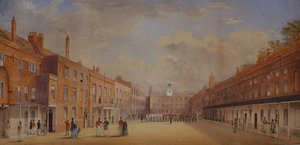 Alte Clarence-Kaserne, Portsmouth, Hampshire, 1847