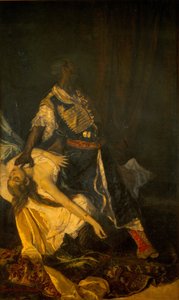Othello tötet Desdemona, 1879