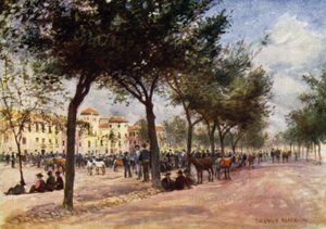 Granada, Markt und Zigeunerjahrmarkt im Triunfo