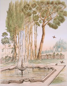 Ein Garten in der Türkei, veröffentlicht 1883