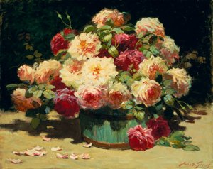 Eine Fülle von Rosen