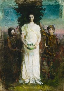 Meine Kinder (Mary, Gerald und Gladys Thayer) von Abbott Handerson Thayer