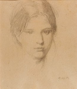 Porträt der Tochter des Künstlers, Mary von Abbott Handerson Thayer