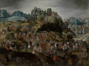 Christus trägt das Kreuz