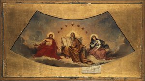 Der Ewige Vater, Christus und die Jungfrau Maria, ca. 1838
