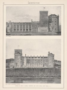 Castle Gould, Hempstead House, 1904 von Abner J. Haydel