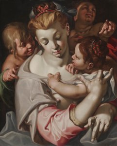 Nächstenliebe, ca. 1590 von Abraham Bloemaert