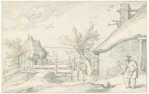 Hof mit Bauernhaus und Scheune