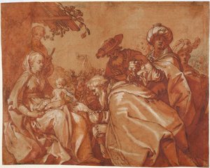 Die Anbetung der Könige, 1624