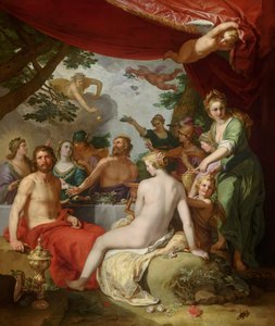 Das Fest der Götter bei der Hochzeit von Peleus und Thetis