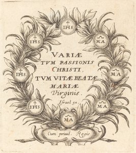 Frontispiz für Callots "Die Geheimnisse der Passion" von Abraham Bosse