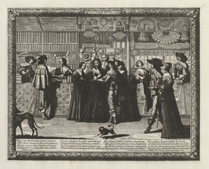 Die Galerie von Paris von Abraham Bosse