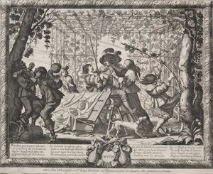 Die vier Jahreszeiten: Herbst von Abraham Bosse
