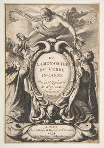 Titelseite: De la Monarchie du Verbe incarné, 1638 von Abraham Bosse