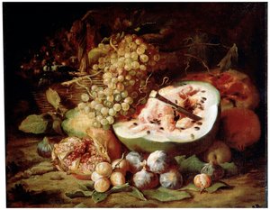 Früchte, 1670er Jahre von Abraham Brueghel